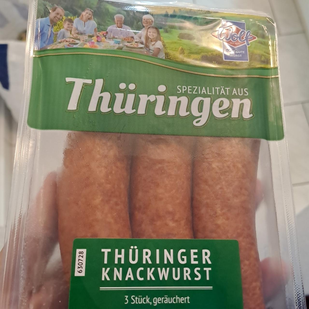 Fotografie - Thüringen knackwurst Wolf