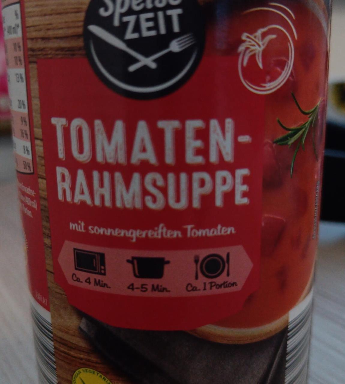 Fotografie - Tomaten-Rahmsuppe Speise ZEIT