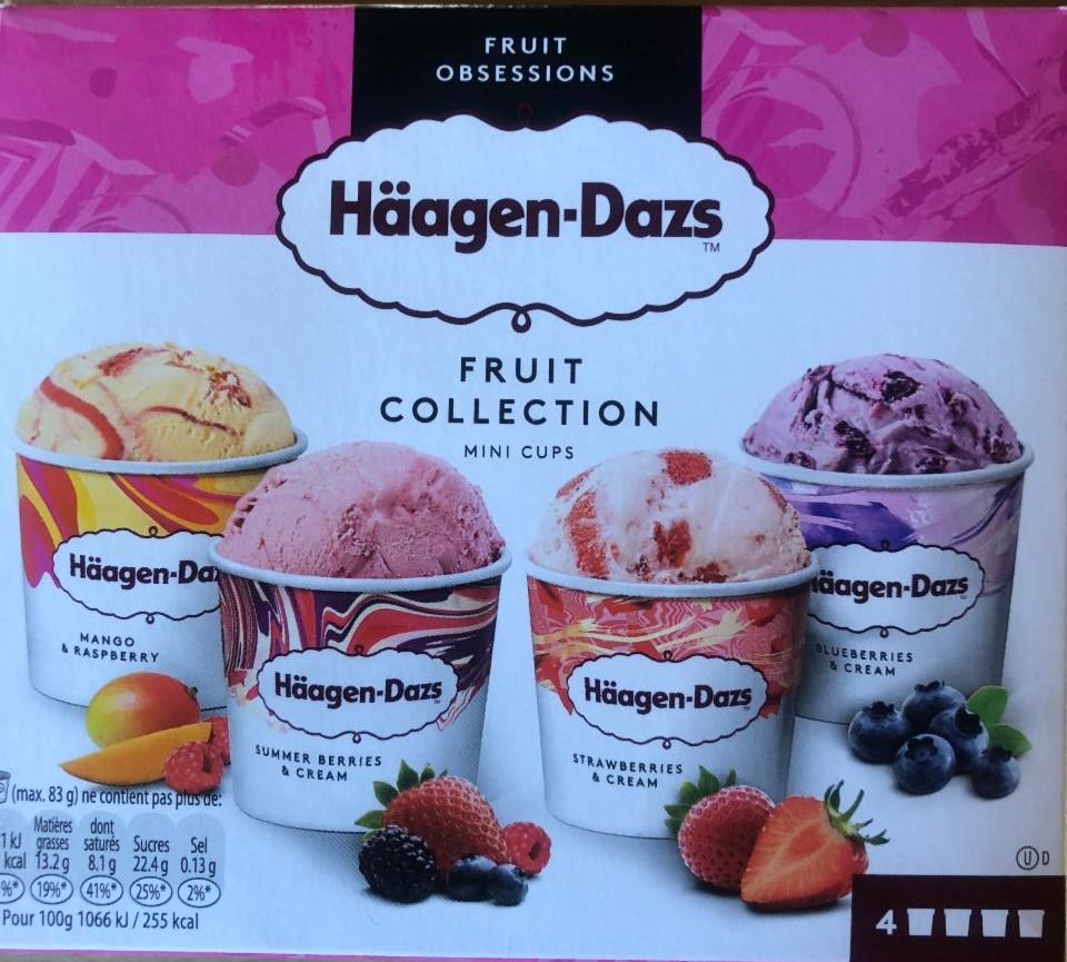 Fotografie - Fruit Collection - Strawberries & Cream Häagen-Dazs