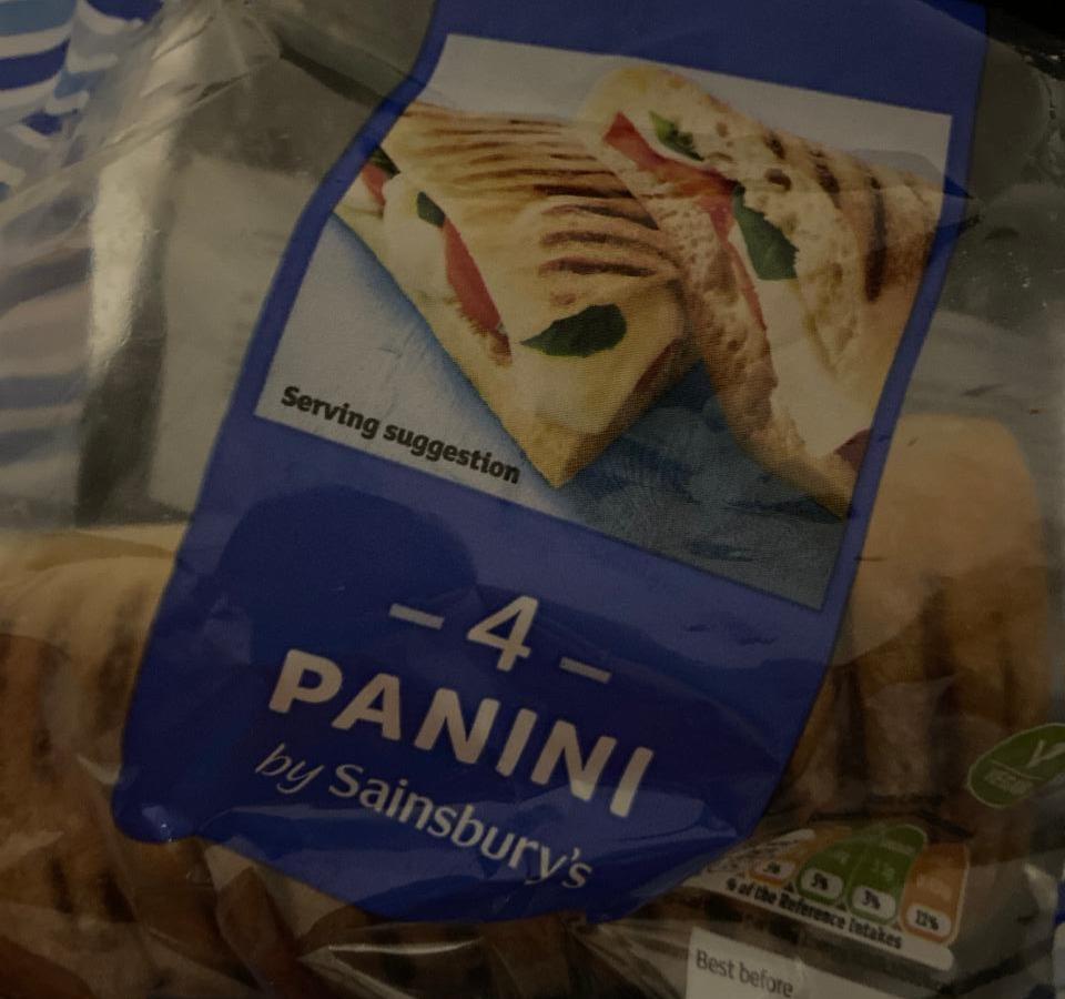 Fotografie - 4 Panini by Sainsbury's