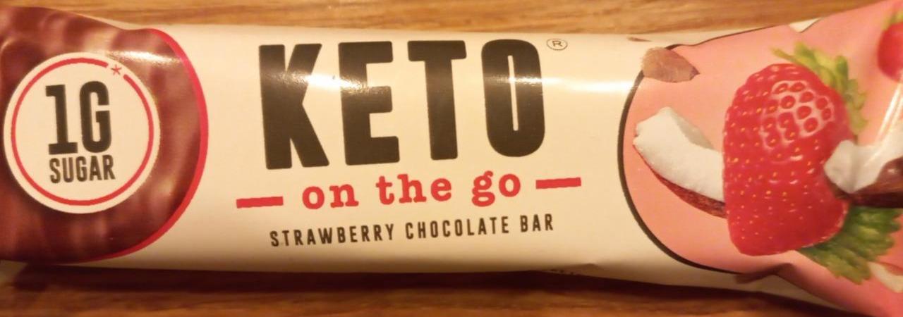 Fotografie - Keto on the go Strawberry