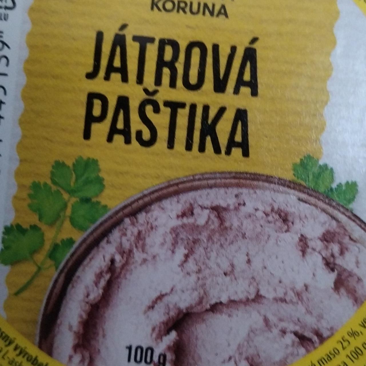 Fotografie - Játrová paštika Karlova Koruna