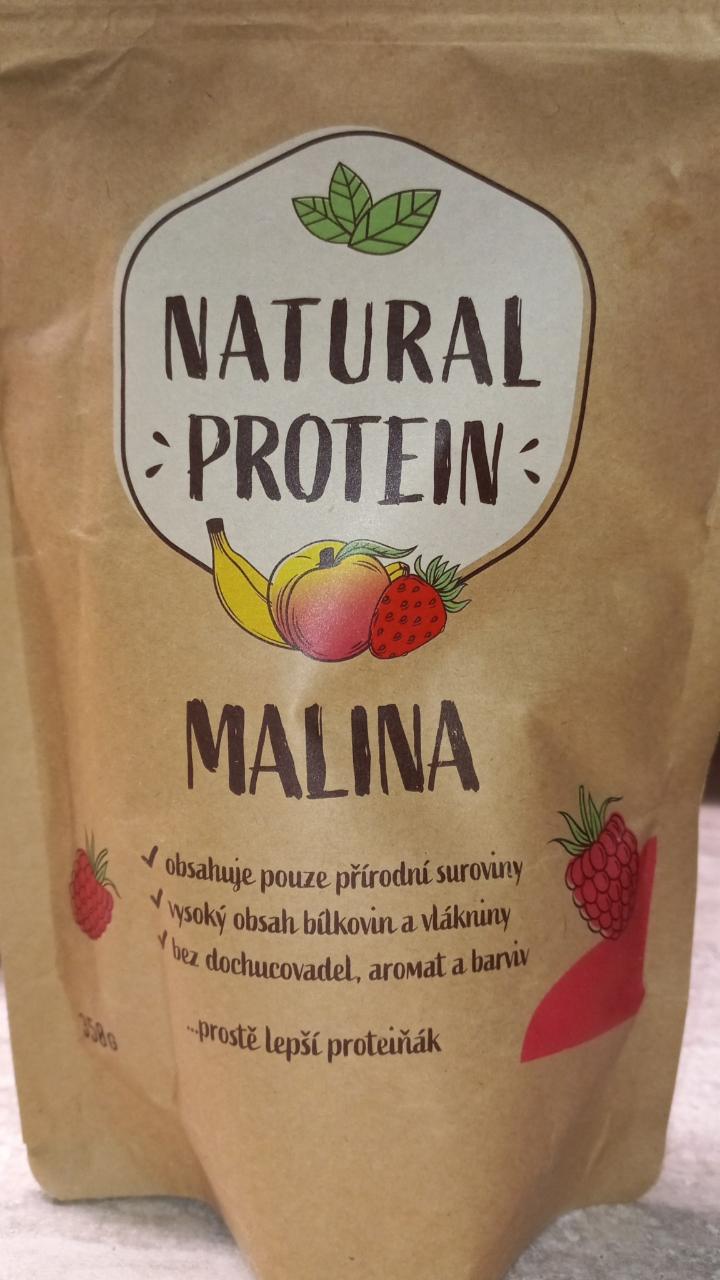 Fotografie - Nestíhám jídlo malina Natural protein