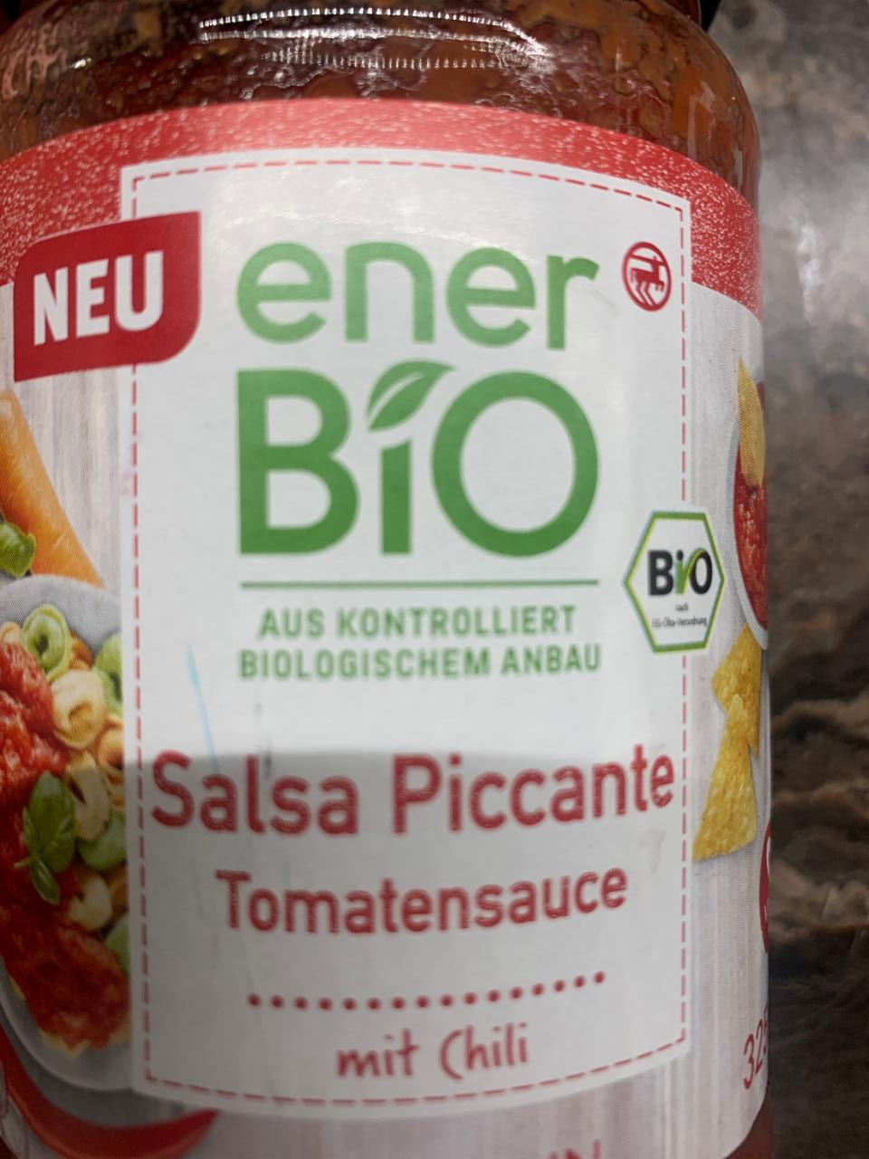 Fotografie - Tomatensauce Salsa Piccante EnerBio