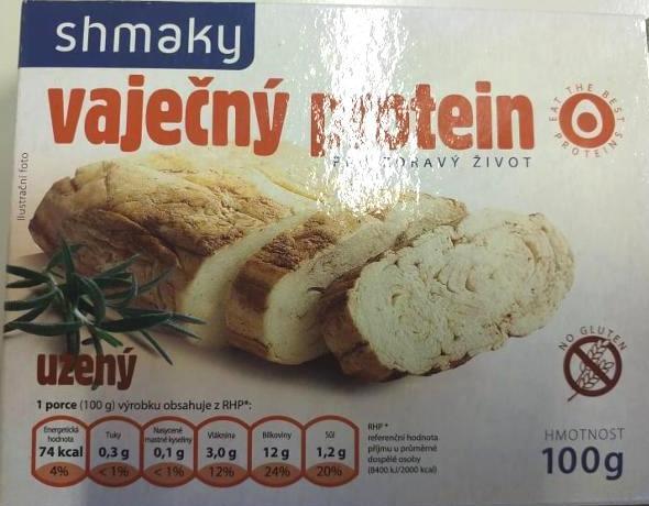 Fotografie - Vaječný protein uzený Shmaky