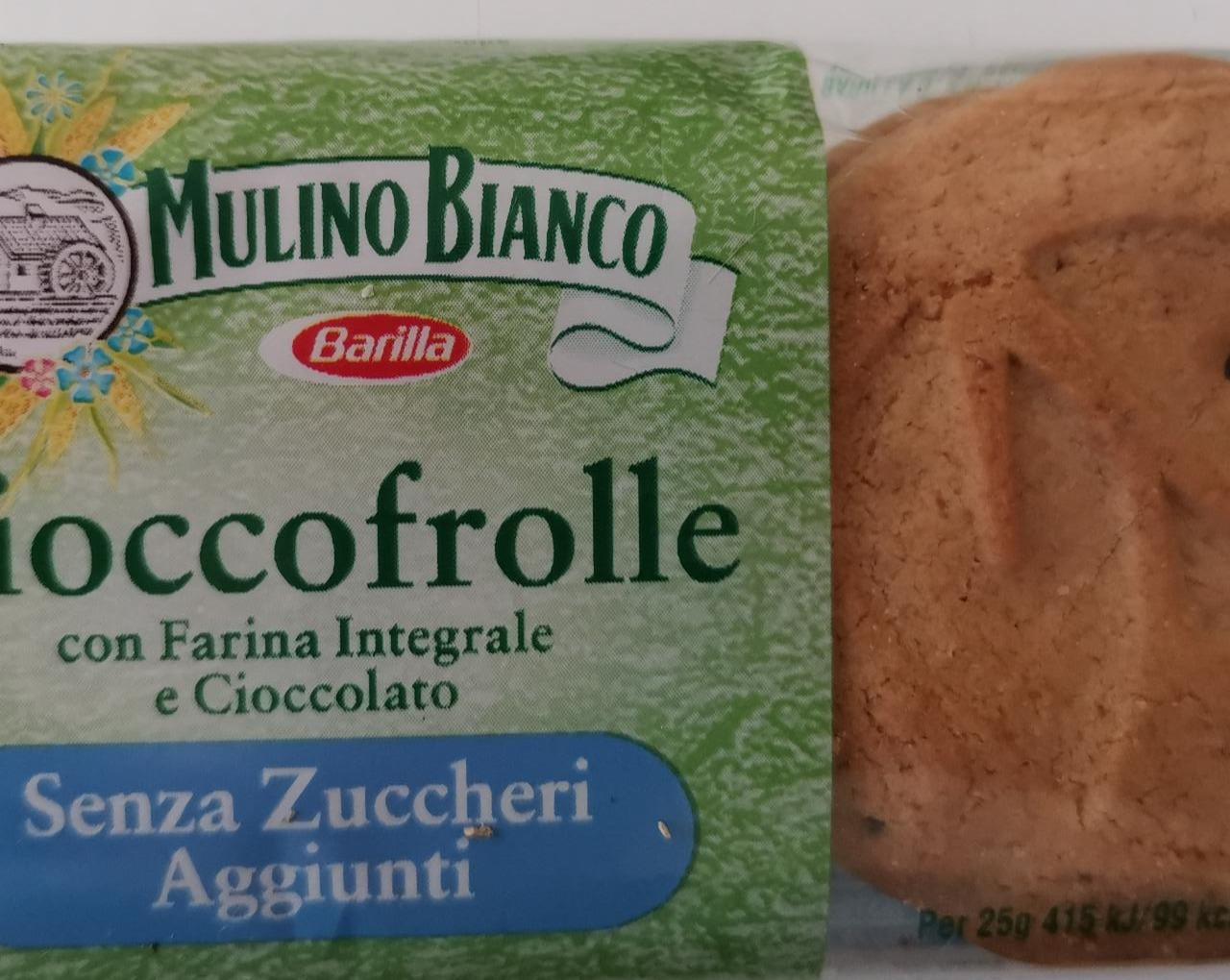 Fotografie - Cioccofrolle Senza Zuccheri Aggiunti con Farina Integrale e Cioccolato Mulino Bianco