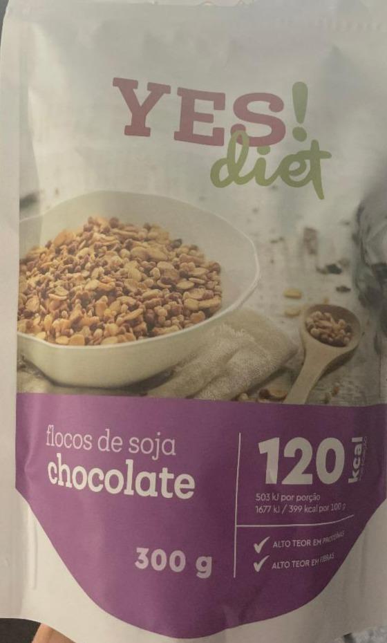 Fotografie - Flocos de soja chocolate YES!diet