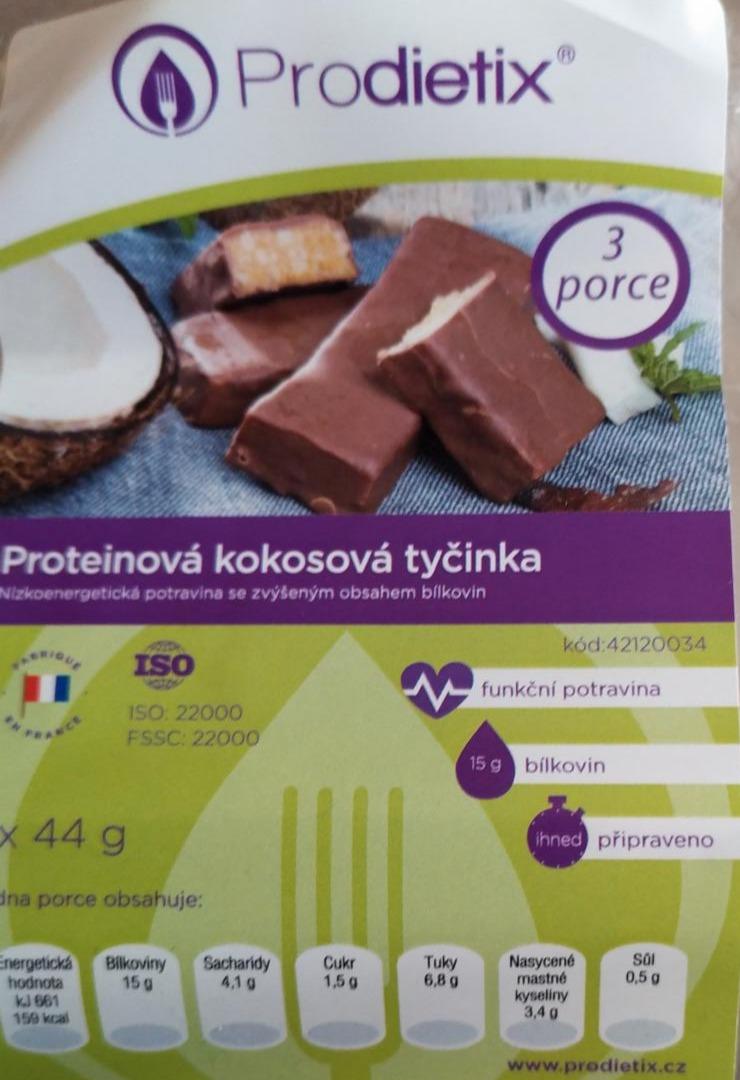 Fotografie - proteinová kokosová tyčinka