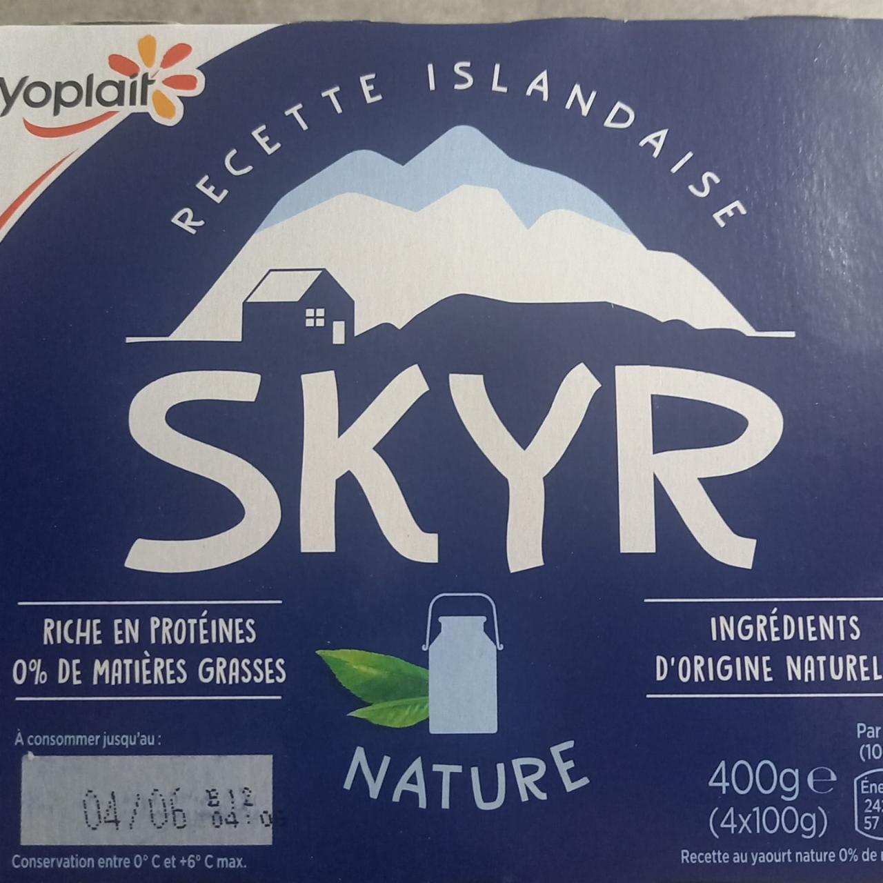 Fotografie - Skyr Nature Yoplait