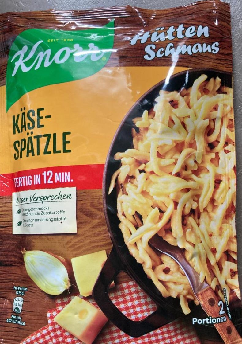 Fotografie - Knorr Hütten Schmans Käse-Spätzle