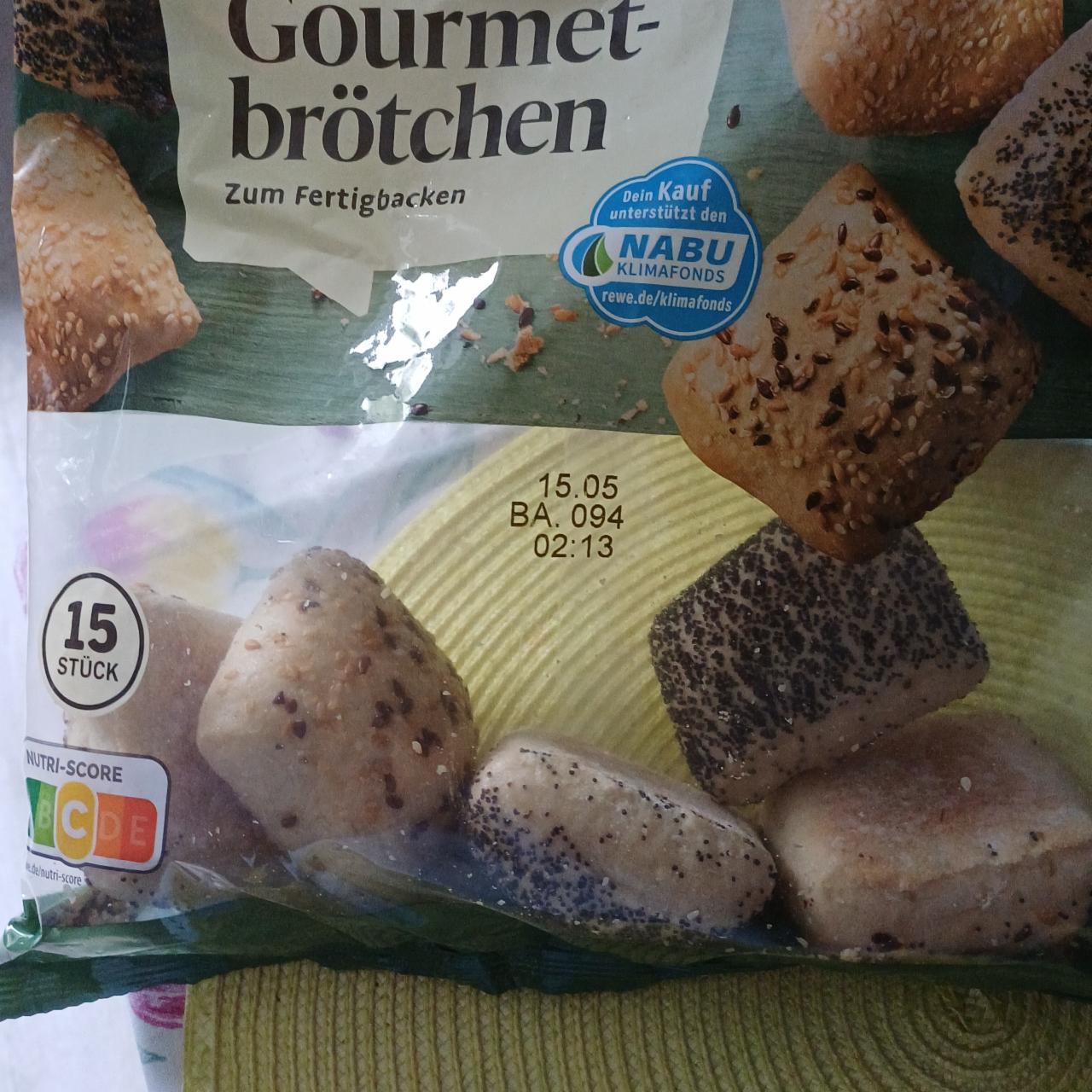 Fotografie - Gourmet Brötchen zum Fertigbacken Rewe beste wahl