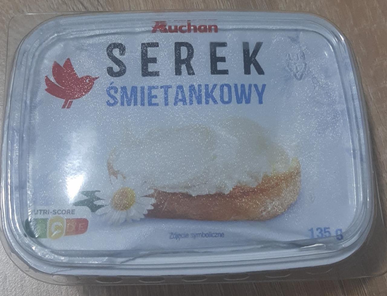 Fotografie - Serek śmietankowy Auchan