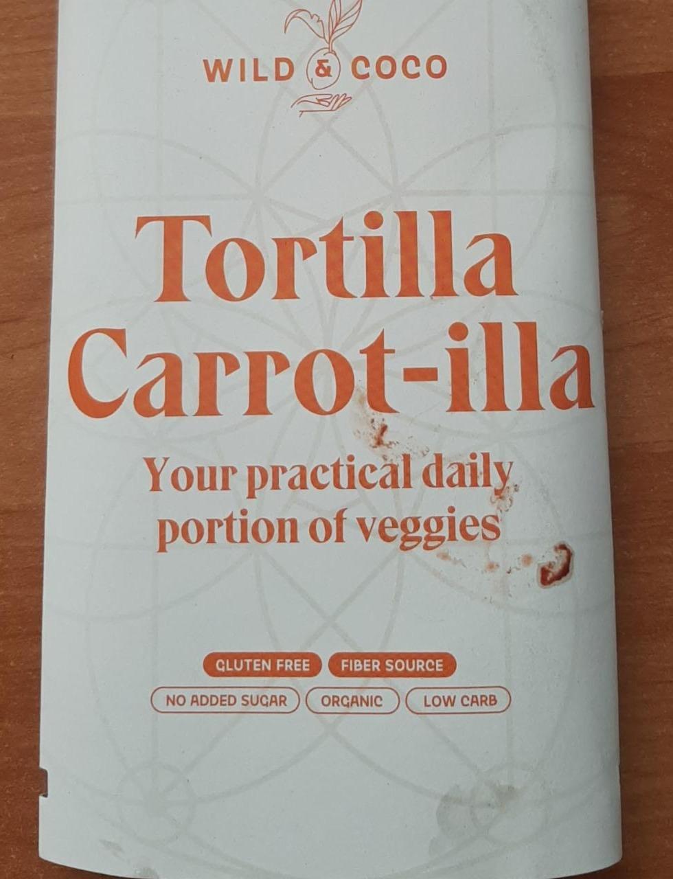 Fotografie - Tortilla carrot-illa wild&coco