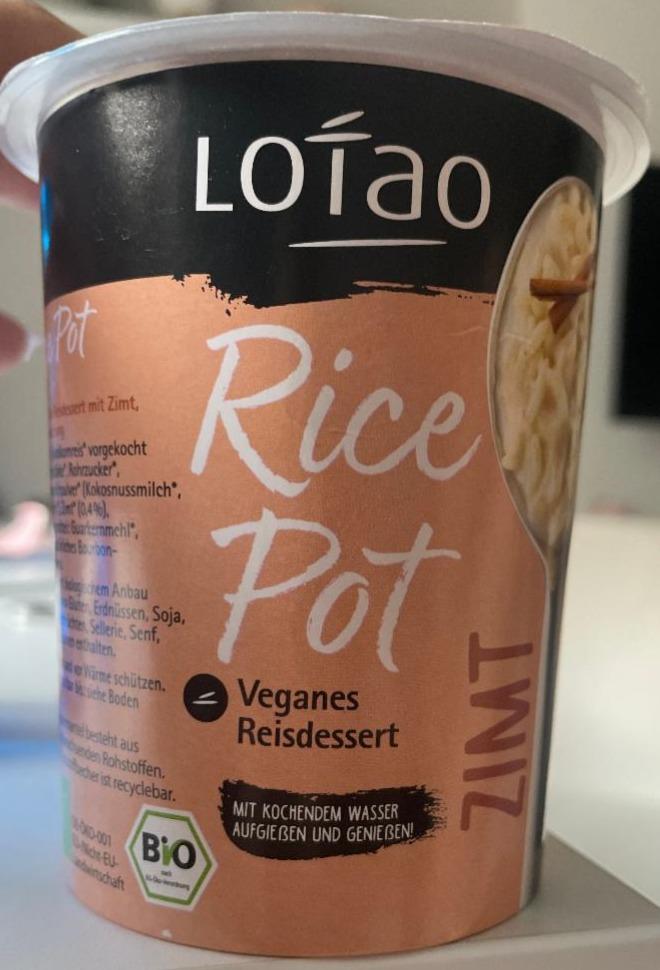 Fotografie - Bio Rice Pot Zimt Lotao