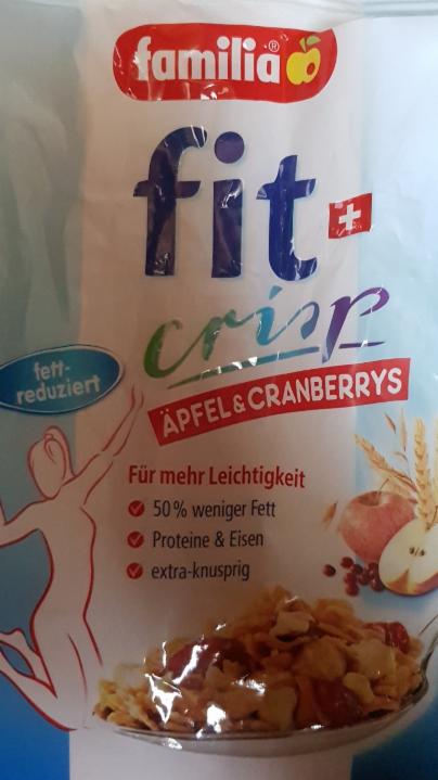 Fotografie - fit crisp Äpfel & Cranberrys - Familia