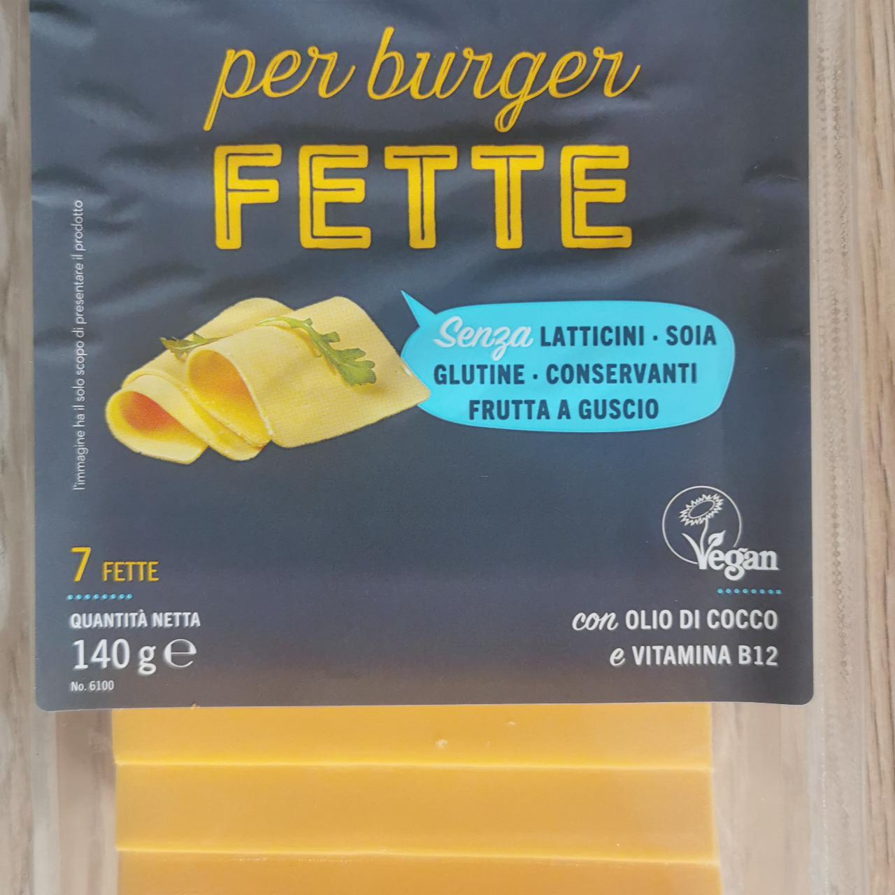 Fotografie - Fette per burger Violife