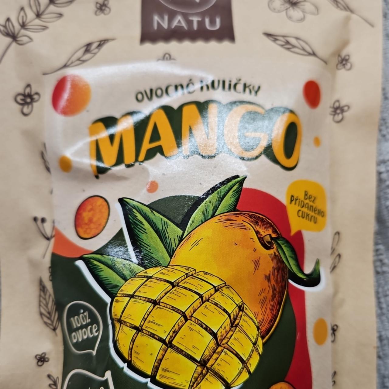 Fotografie - Ovocné kuličky mango Natu