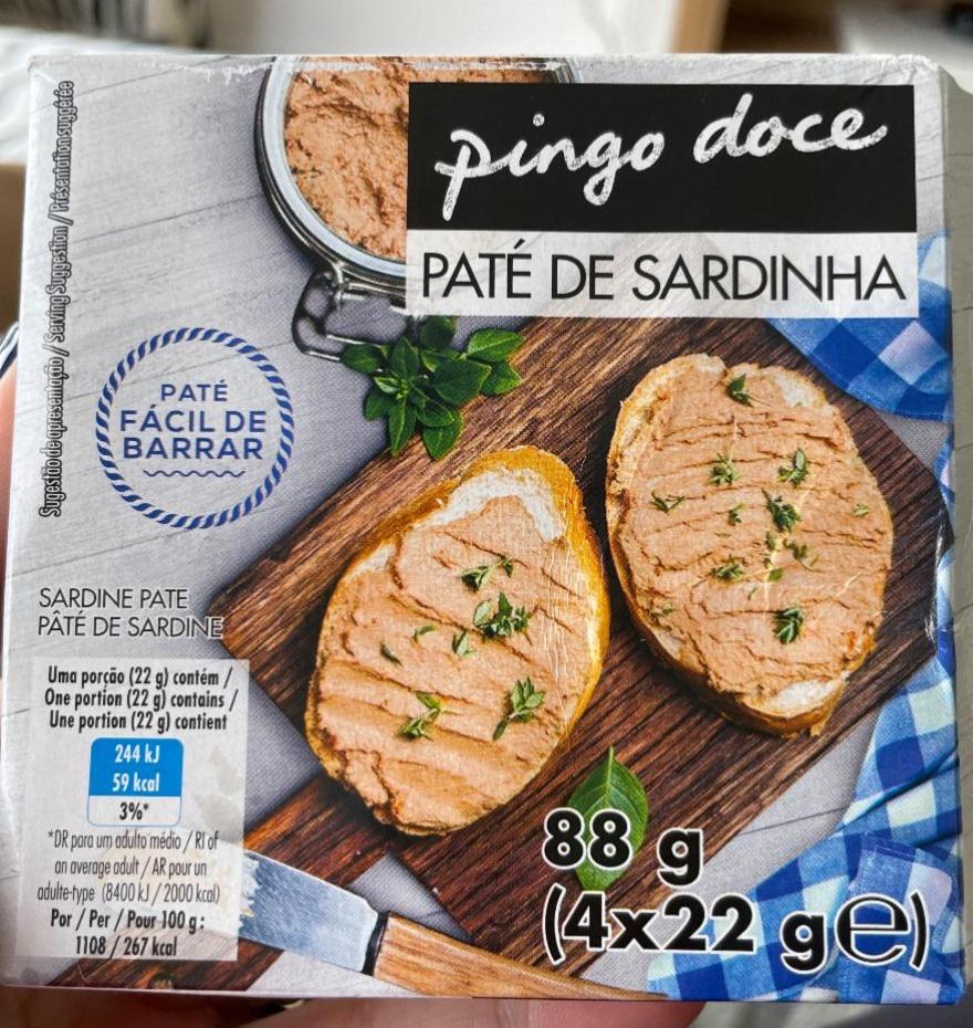 Fotografie - Paté de Sardinha Pingo Doce