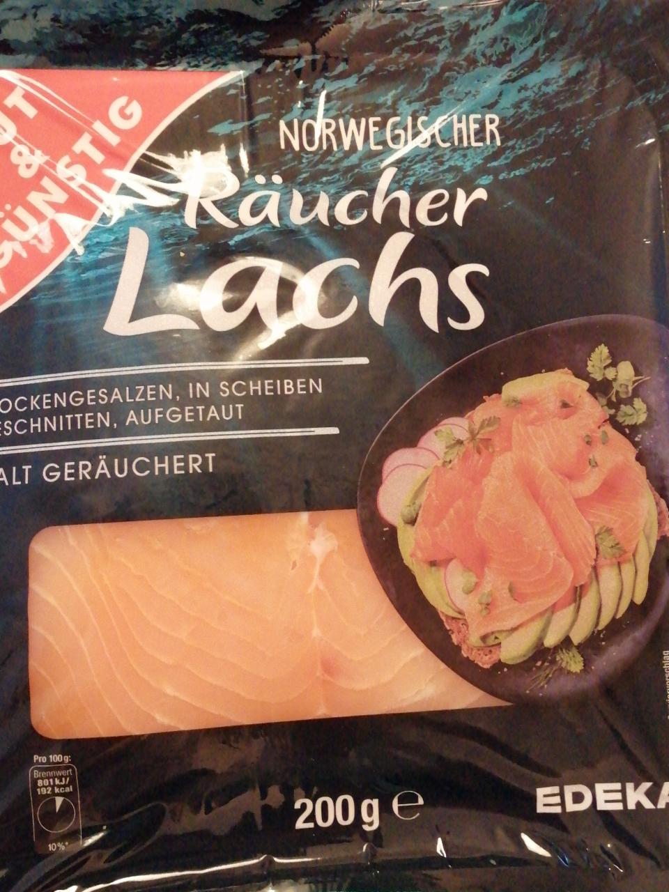 Fotografie - Norwegischer Räucher Lachs G&G