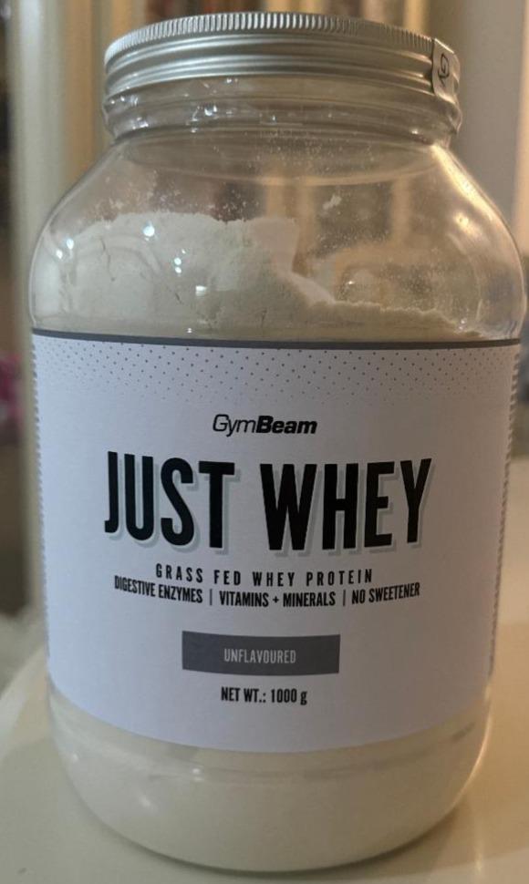 Fotografie - Protein Just Whey Unflavored GymBeam