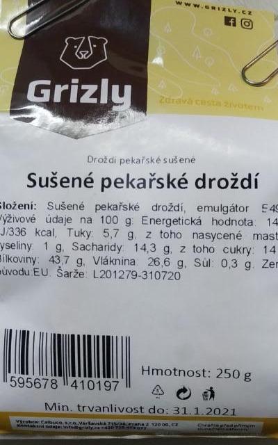 Fotografie - Sušené pekařské droždí Grizly