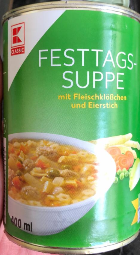 Fotografie - Festtagssuppe K-Classic