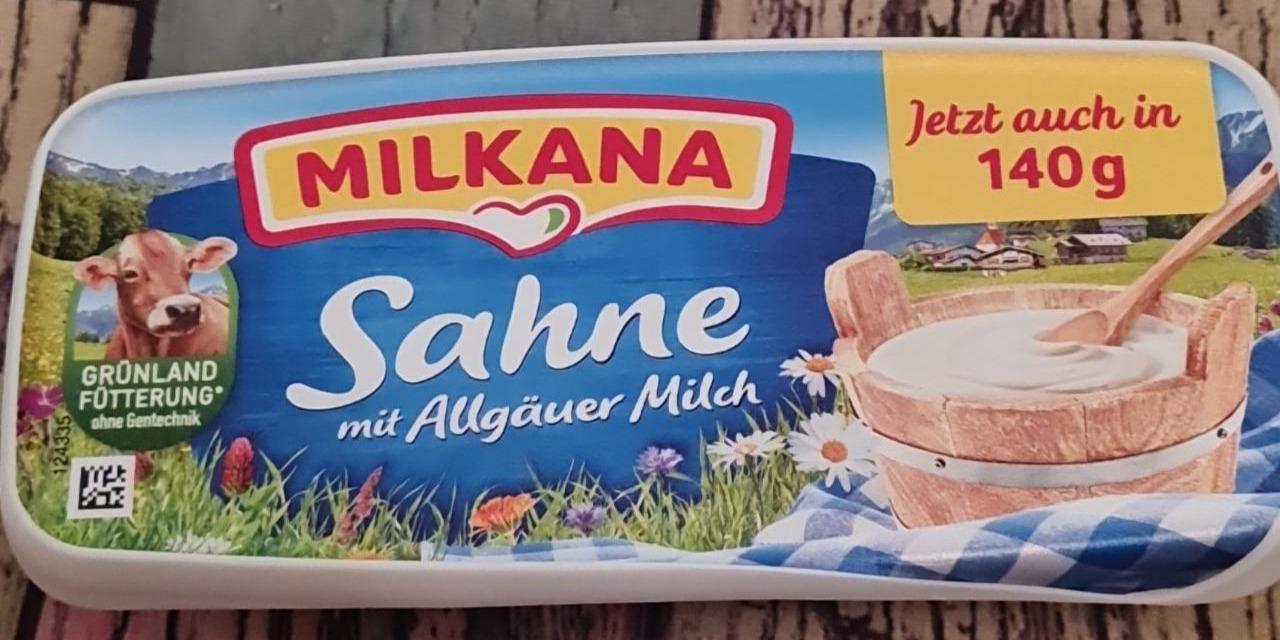 Fotografie - Sahne mit Allgäuer Milch Milkana