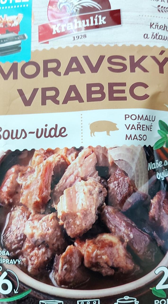 Fotografie - Moravský vrabec Sous-vide Krahulik