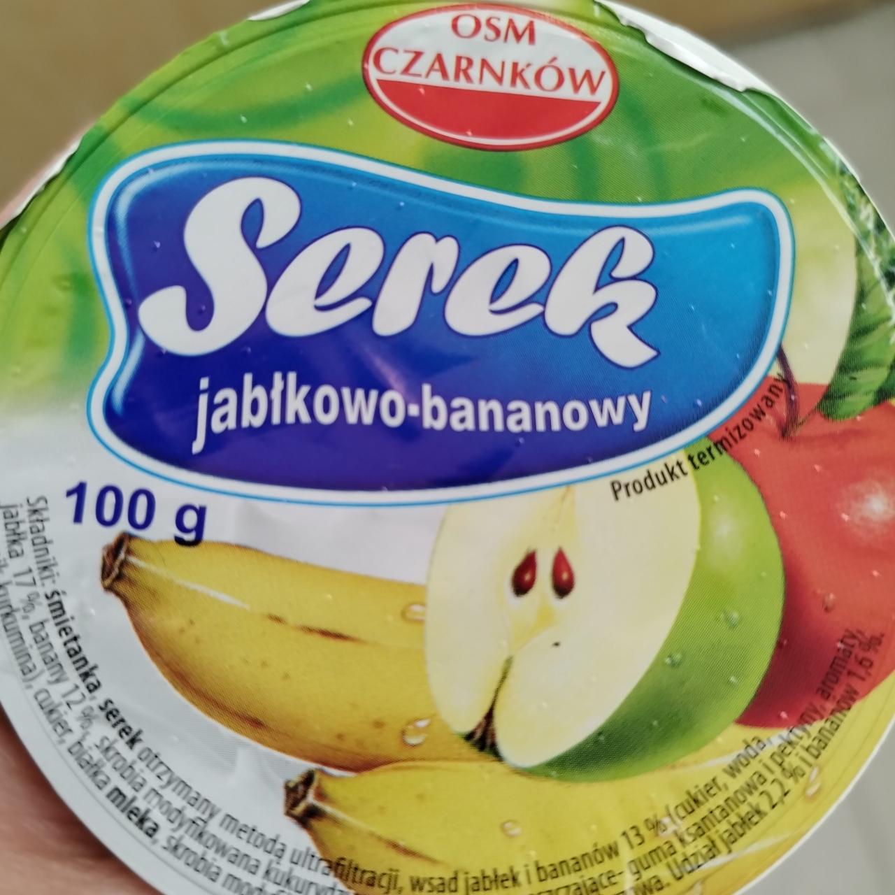 Fotografie - Serek jabłkowo-bananowy Osm Czarnków