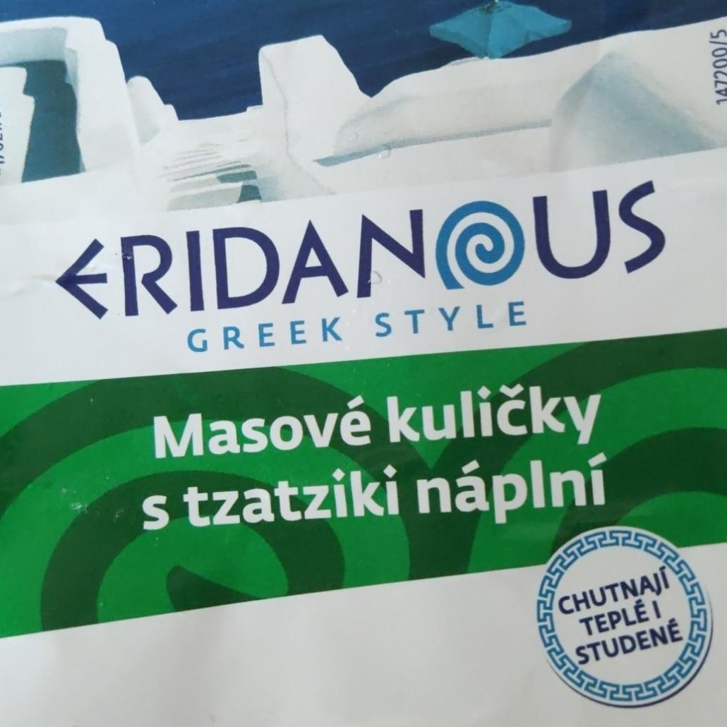 Fotografie - Masové kuličky s tzatziki náplní Eridanous