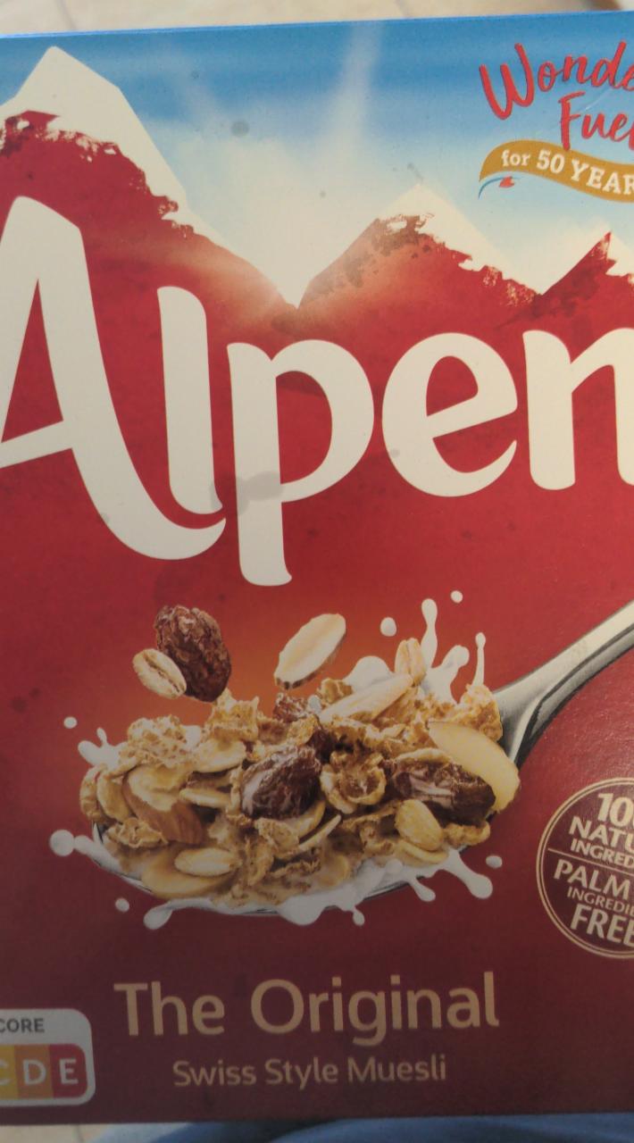 Fotografie - The Original Swiss Style Muesli Alpen