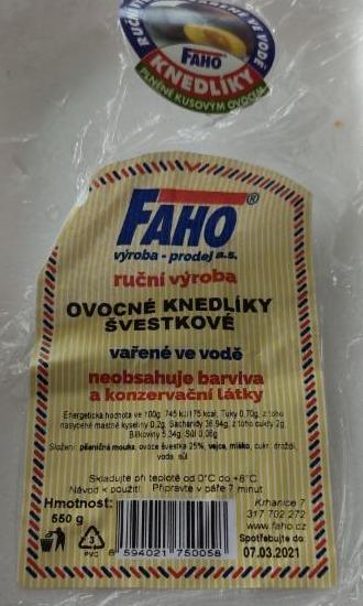 Fotografie - Ovocné knedlíky švestkové FAHO