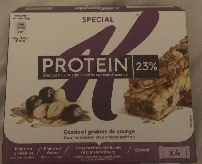 Fotografie - Protein cassis et grains de courage Kellog’s