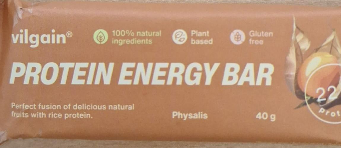 Fotografie - Protein energy bar Physalis Vilgain