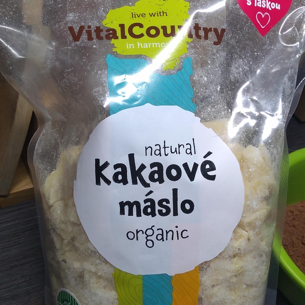 Fotografie - Kakaové máslo organic VitalCountry