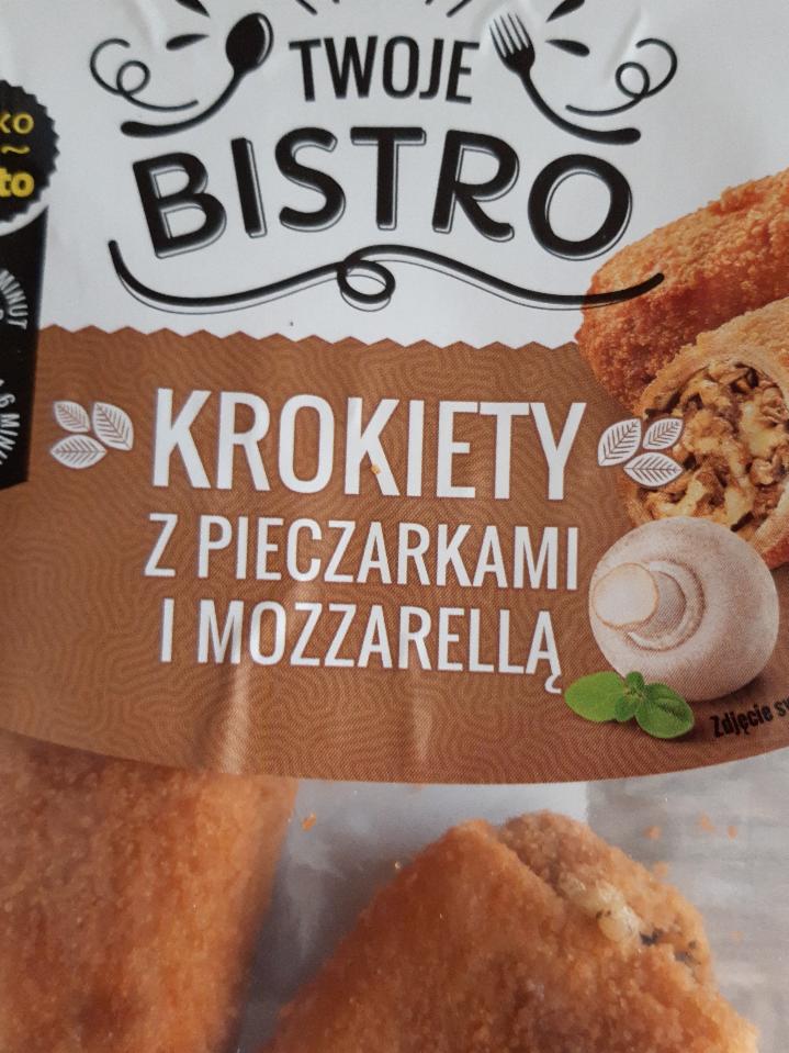 Fotografie - Krokety se žampiony a mozzarellou Twoje Bistro