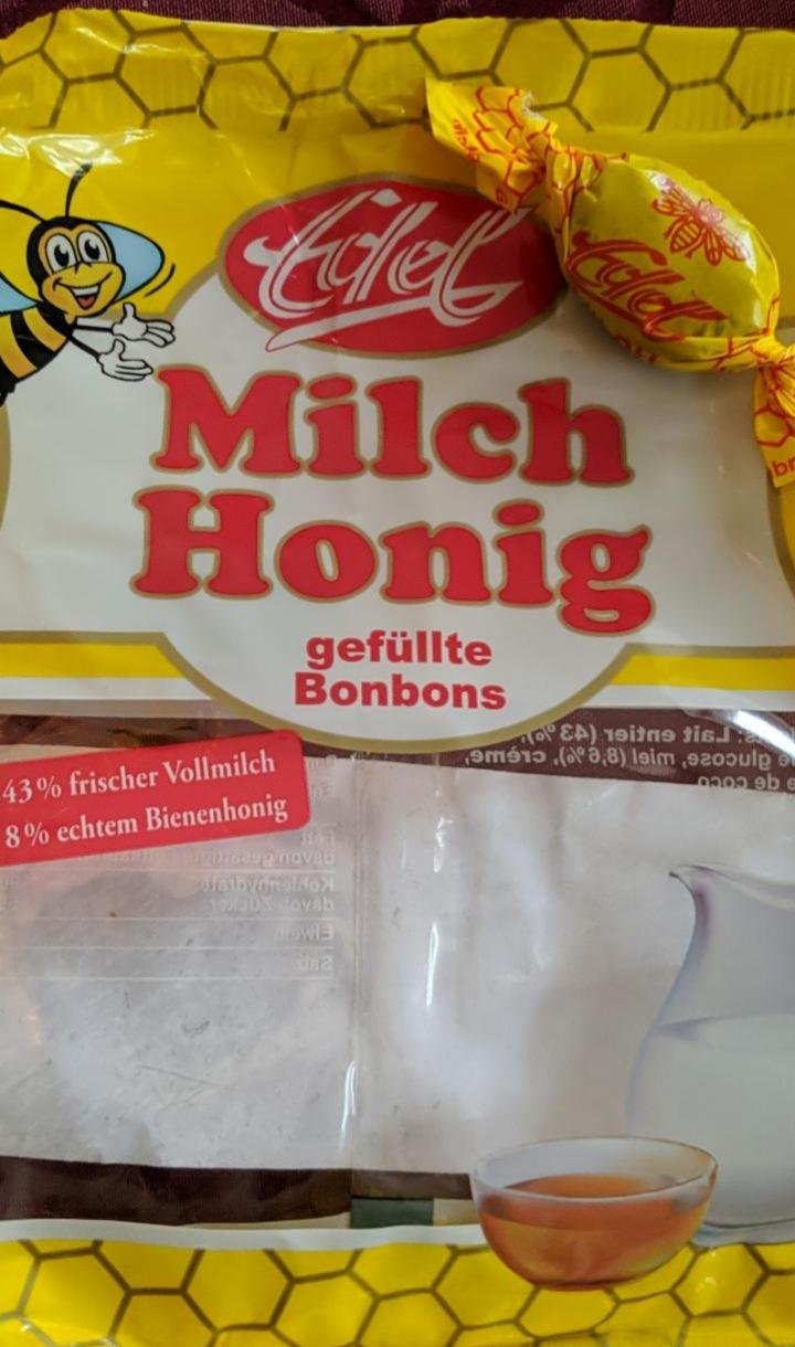 Fotografie - Milch Honig gefüllte Bonbons Edel