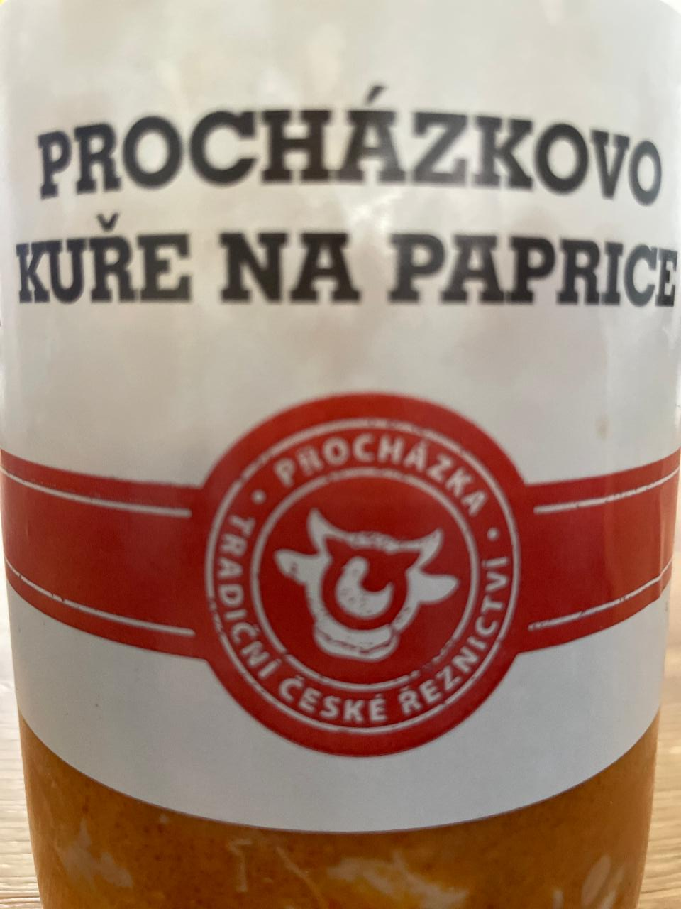 Fotografie - Procházkovo kuře na paprice Procházka a.s.