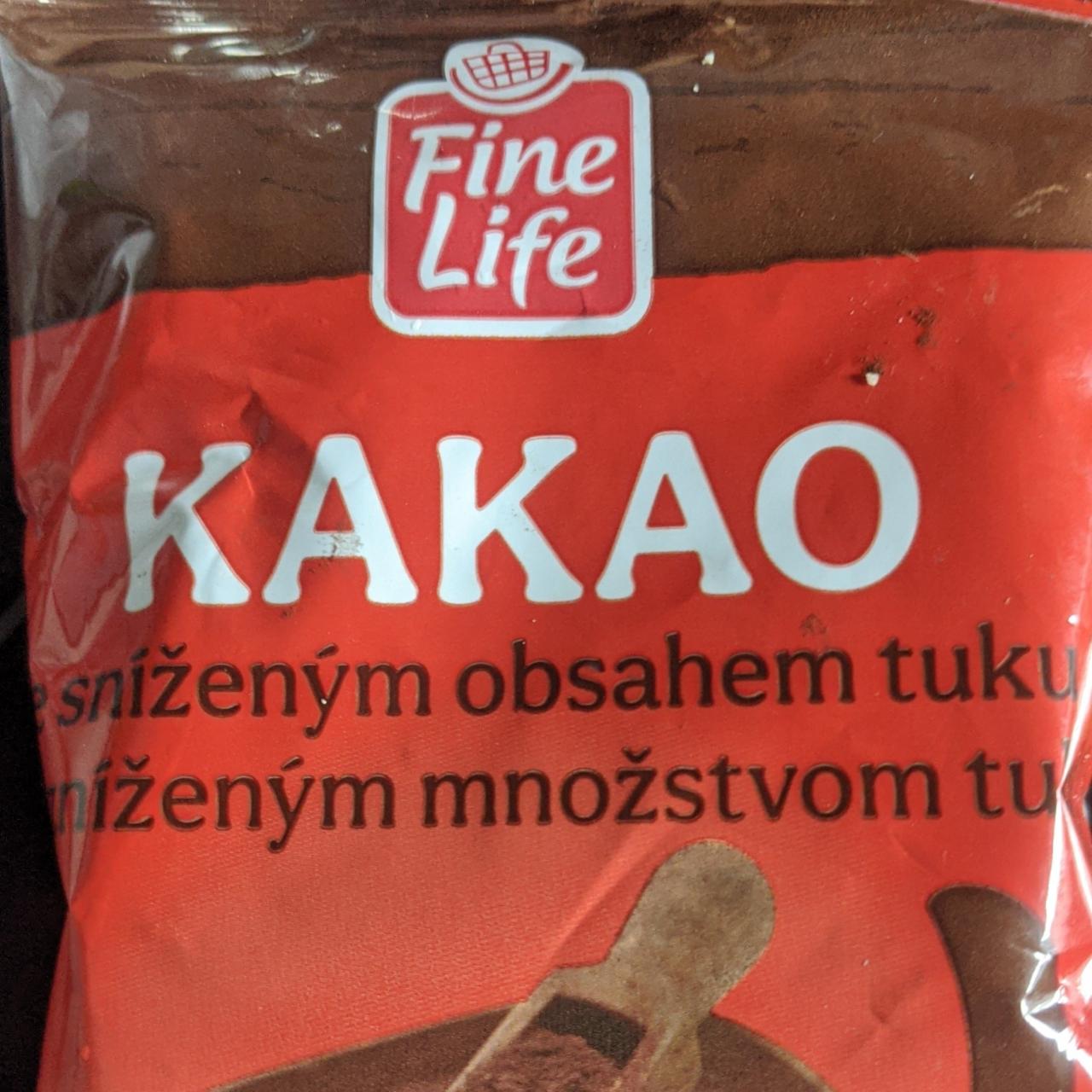 Fotografie - Kakao se sníženým obsahem tuku Fine Life