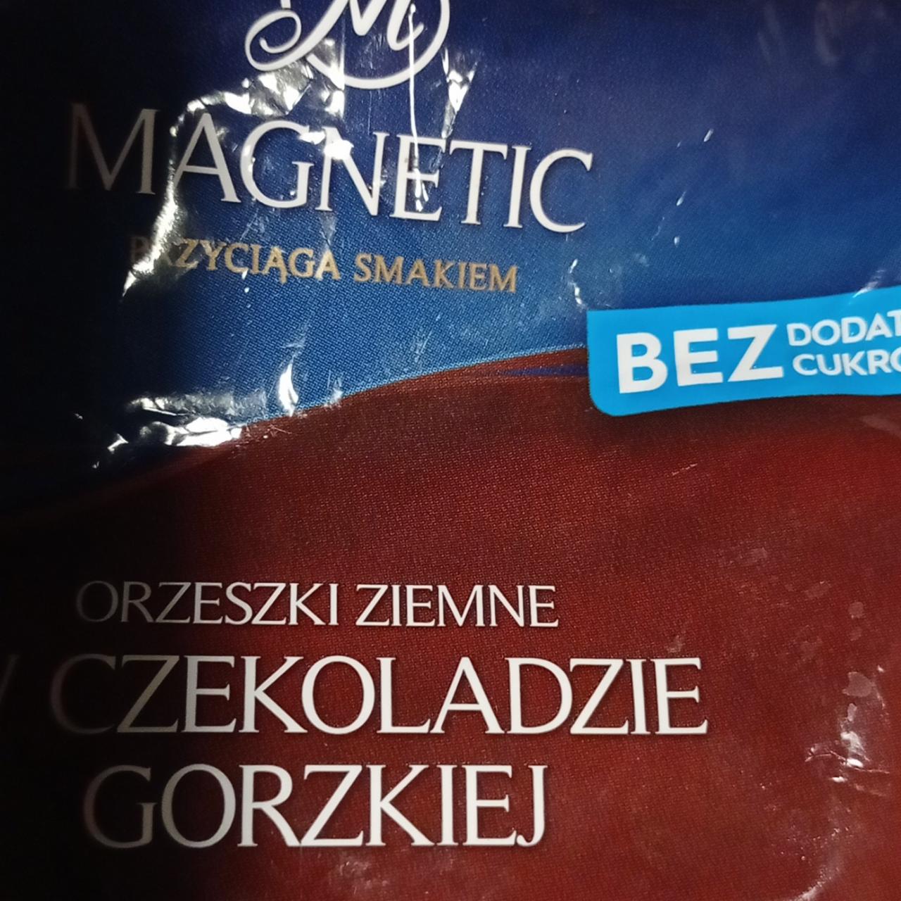 Fotografie - Orzeski ziemne w czekoladie gorzkiej Magnetic