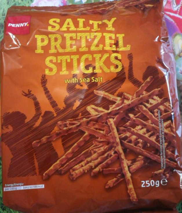 Fotografie - Salty Pretzel Sticks Penny