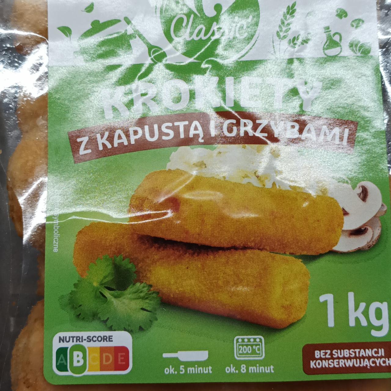 Fotografie - Krokiety z kapustą i grzybami Carrefour Classic