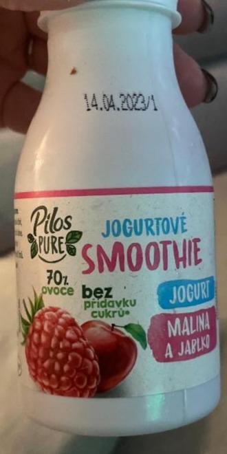 Fotografie - Jogurtové smoothie malina a jablko Pilos Pure