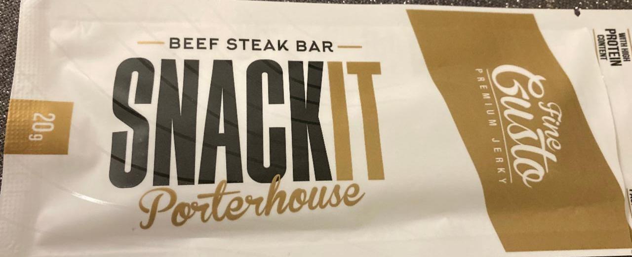 Fotografie - Jerky Bar Hovězí masový snack Fine Gusto