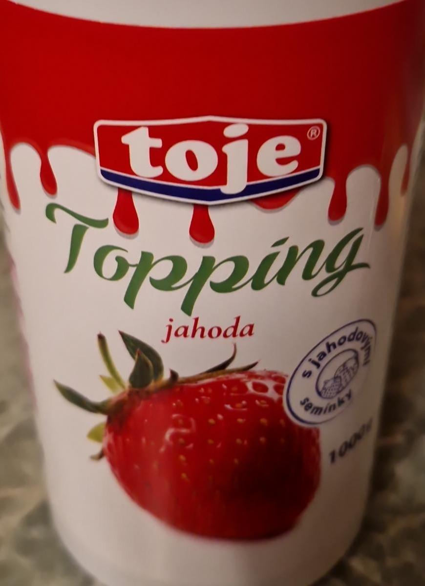 Fotografie - Topping jahoda Toje