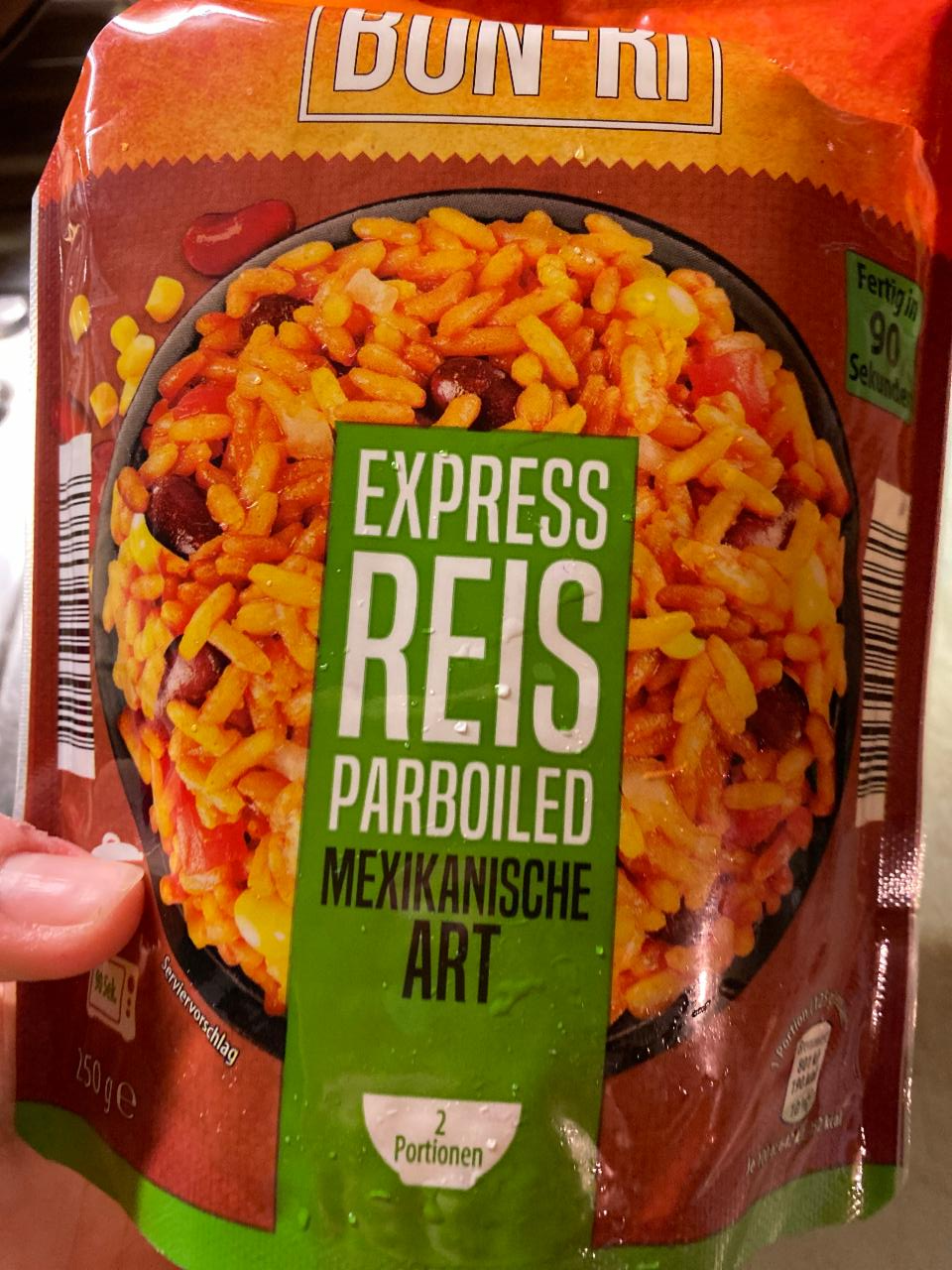 Fotografie - Express reis Parboiled Mexikanische Art Bon-Ri