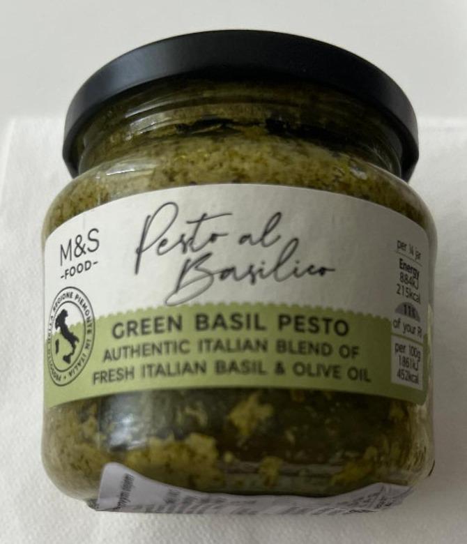 Fotografie - Pesto al basilico M&S Food