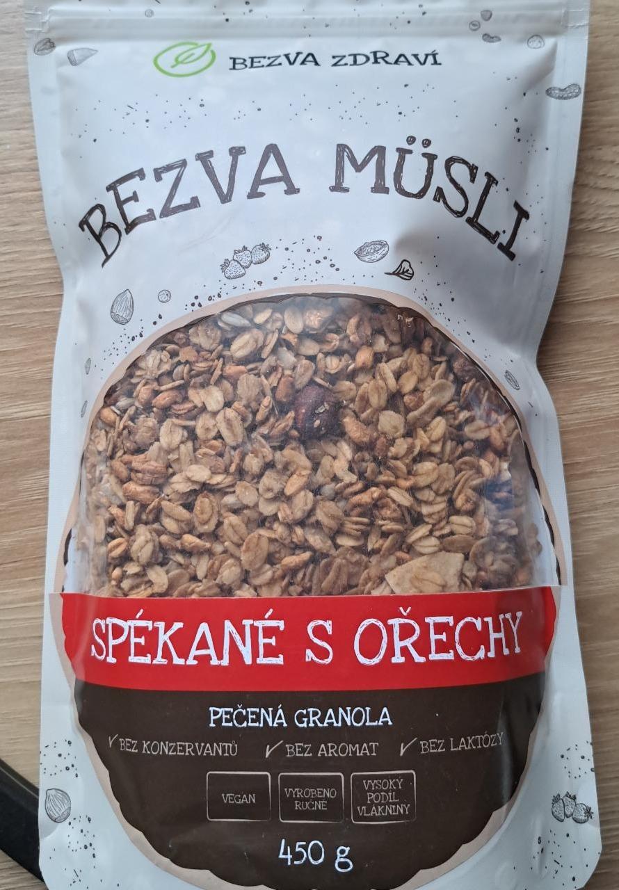 Fotografie - Bezva Müsli spékané s ořechy Bezva Zdraví