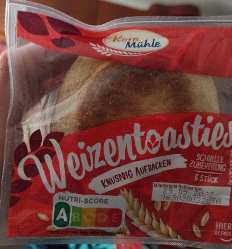 Fotografie - Weizentoasties Korn Mühle