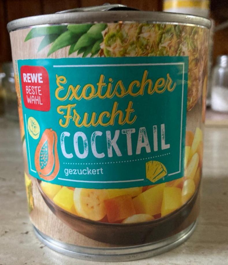 Fotografie - Exotischer Frucht Cocktail Rewe beste Wahl